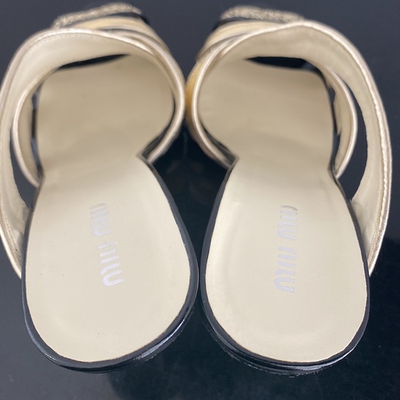 Miu Miu heeled sandals - Picture 10 of 13